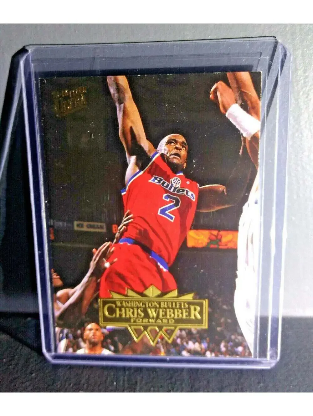 1995-96 Chris Webber Fleer Ultra #197 Basketball Card